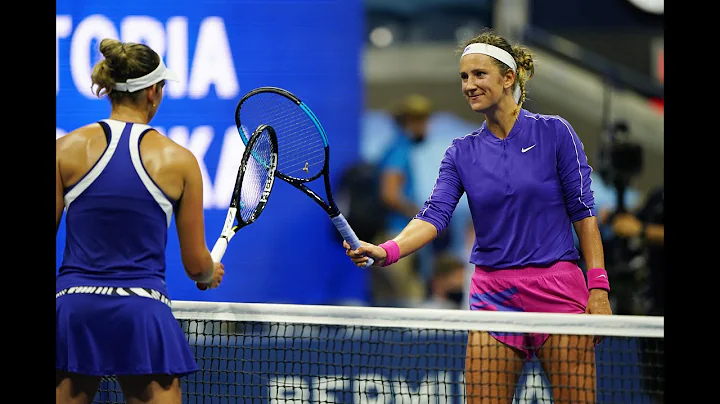 Victoria Azarenka vs Elise Mertens Extended Highli...