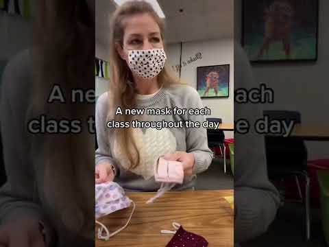  Different Types of Students Wearing Masks PART 2 pam_a_cake #shorts