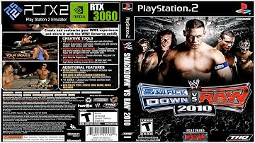 WWE Smack Down vs Raw 2010 - (PCSX2 Nightly Version) Max Settings 4k/60fps
