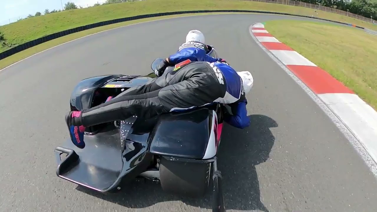 Motorsport Arena Oschersleben Sidecar Lap - Team #45 Onboard