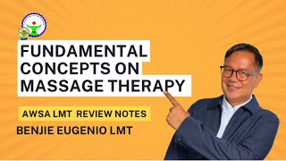 Be an LMT. Module 1- Fundamental Concepts of Massage Therapy