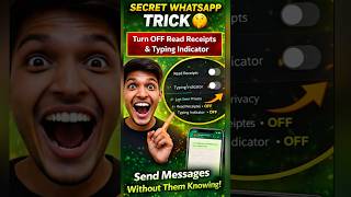 Reply Without Blue Tick + No Typing Indicator! 🤫 WhatsApp Secret #shorts #readreceipts #whatsapp