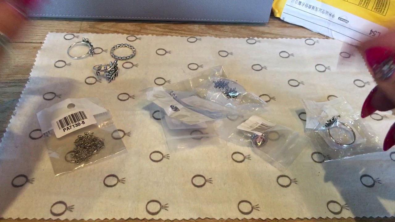 Pandora from AliExpress Bamoer rings💍 earrings charms