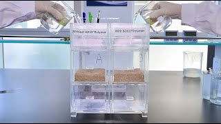 Soil Hydrogel Water Retaining Test