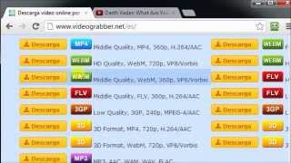 Descargar videos de youtube en mp4