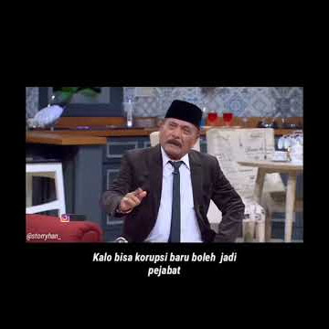 #STORY WA 30 DETIK.] haji bolot jadi pejabattt