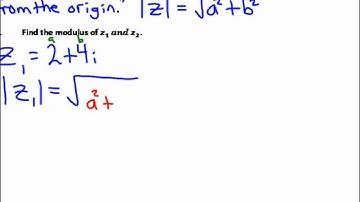 Precalculus Trigonometry Unit 7.6 Trig form of complex numbers video.wmv