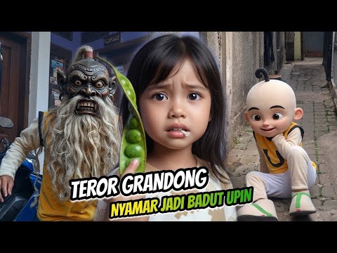 SEREM‼️TEROR GRANDONG NYAMAR JADI BADUT UPIN sampe masuk rumah | DRAMA ANAK gak mau tidur siang