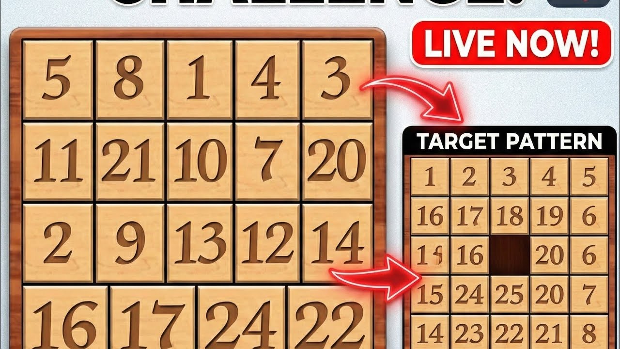 Live 🔴 Day 3 🔴Speedrunning Numpuz: Target Pattern Mode! ⚡