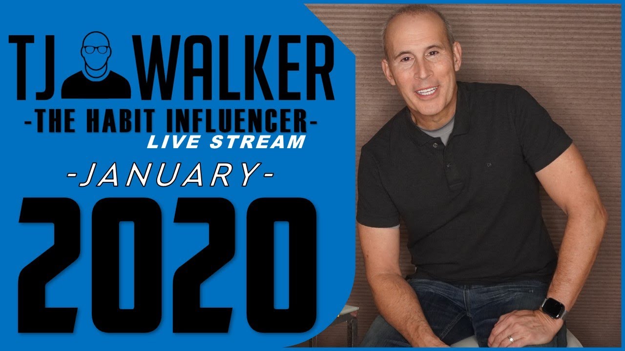 TJ WALKER - THE HABIT INFLUENCER - Personal Development | LIVE STREAM