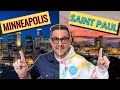 Minneapolis versus saint paul