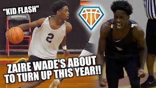 Zaire Wade is ABOUT TO TURN UP THIS YEAR!! | Kid Flash Fall Highlights