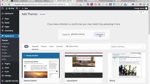 Getleads WP: Demo data install process