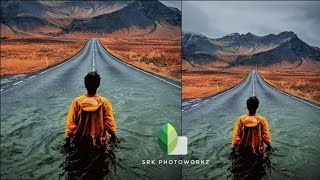 Water Road manipulation | snapseed Photo Editing Tutorial | blend two images in snapseed screenshot 3