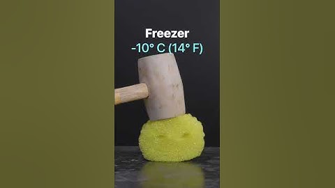 Scrub Daddy Hammer Time 🔨#shorts #hammertime #liquidnitrogen #scrubdaddy