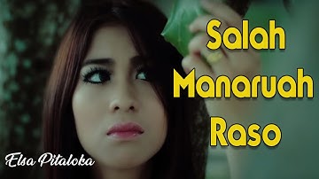 Elsa Pitaloka - Salah Manaruah Raso, lagu Minang (Substitle Bahasa Indonesia)