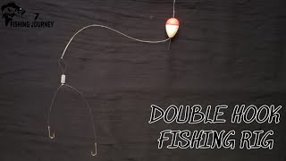 How To Make Double Hook Fishing Rig Fishing Knot