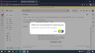 How To Use Gmail Offline in Chrome