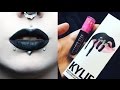 Black Lipstick Test & Review: Jeffree Star vs. Kylie Jenner | Toxic Tears