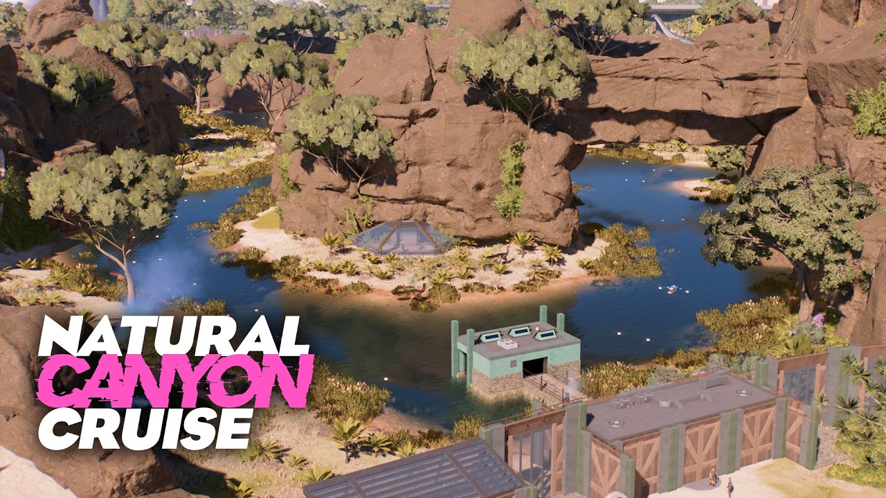 Building the MOST REALISTIC Canyon Cruise in Jurassic World Evolution 3 ...