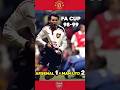 Arsenal V Man United 1 2 FA Cup Semi Final 1998 1999