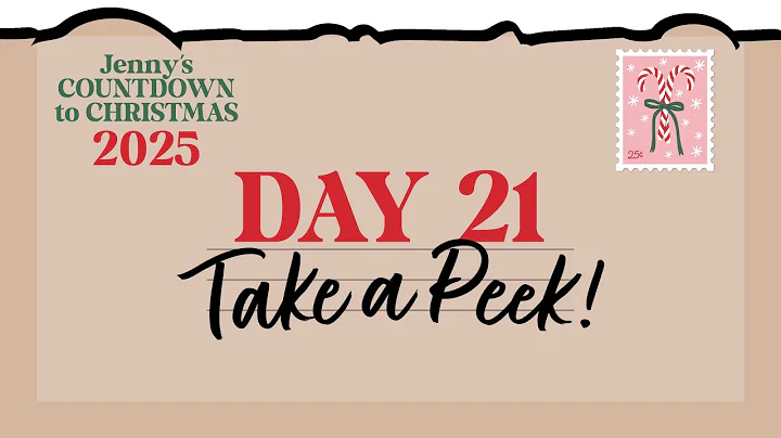 Jenny's Countdown to Christmas Box 2025 | Day 21 Unboxing