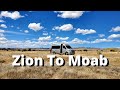 Boondocking Our Way From Zion National Park to Moab Utah | Full Time RV Living