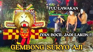 Download Lagu FUL LAWAKAN IYAN BOCIL DADI LAKON !! REYOG GEMBONG SURYO AJI TERBARU  MP3