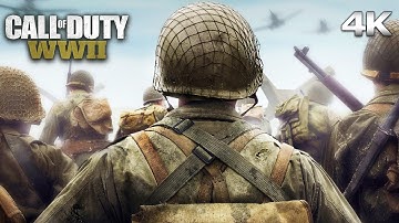 CALL OF DUTY WW2 All Cutscenes (Full Game Movie) Immersive Realistic Gameplay 4K 60FPS