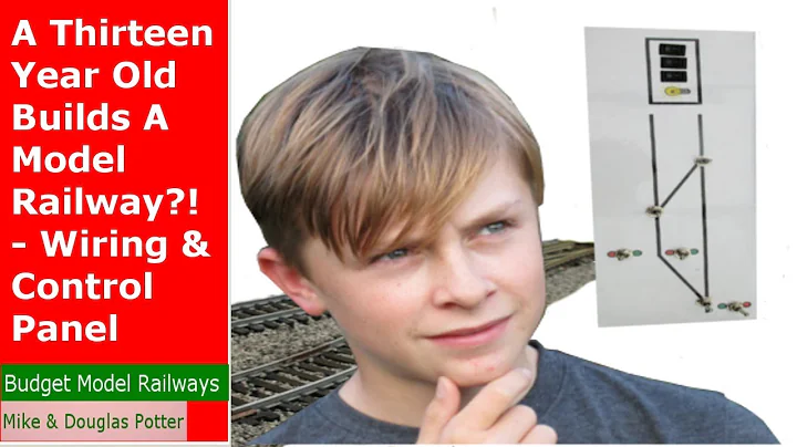A Thirteen Year Old Builds A Model Railway?! - Part 2 - Wiring & Control Panel