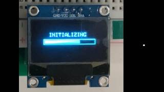 OLED Initialization Progress with Fabric