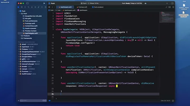 Tutorial: Firebase Push Notifications on iOS 2024