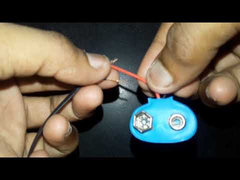 How to make a chargeable battery and it's adaptor