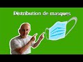 Distribution de masques  veyrier du lac