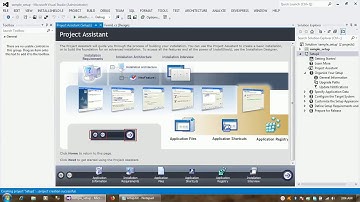 Create setup in visual studio 2010, 2012, 2013