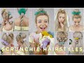 90's inspired Hairstyles using Scrunchies ❤️ Scrunchie Hairstyles