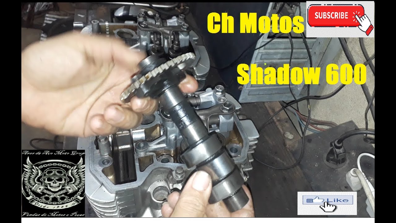 Troca dos Balancinhos e da Árvore de Comando Shadow 600