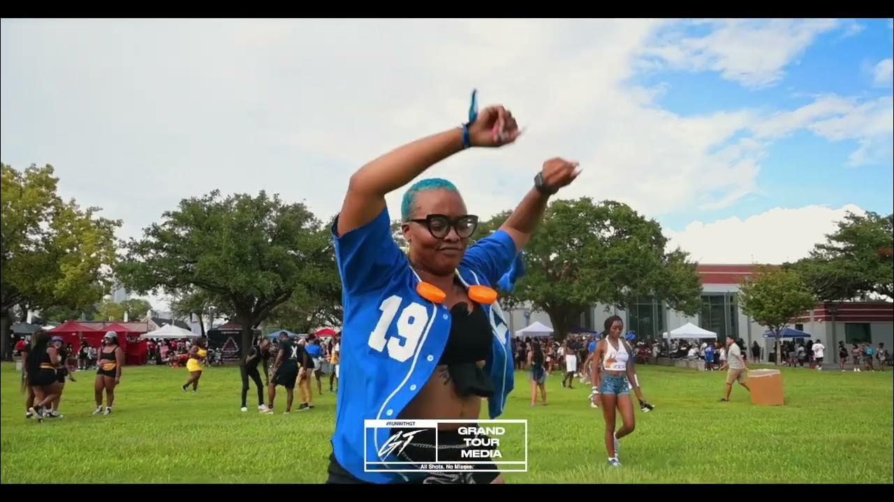 ZETA PHI BETA STROLL [TEXAS GREEK PICNIC] '22 GRAND TOUR MEDIA YouTube