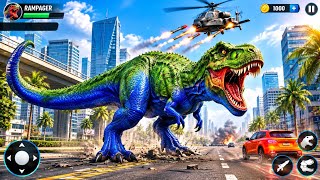 Dino Rampage: City Simulator Game – Dinosaur Game – Android Gameplay  screenshot 4