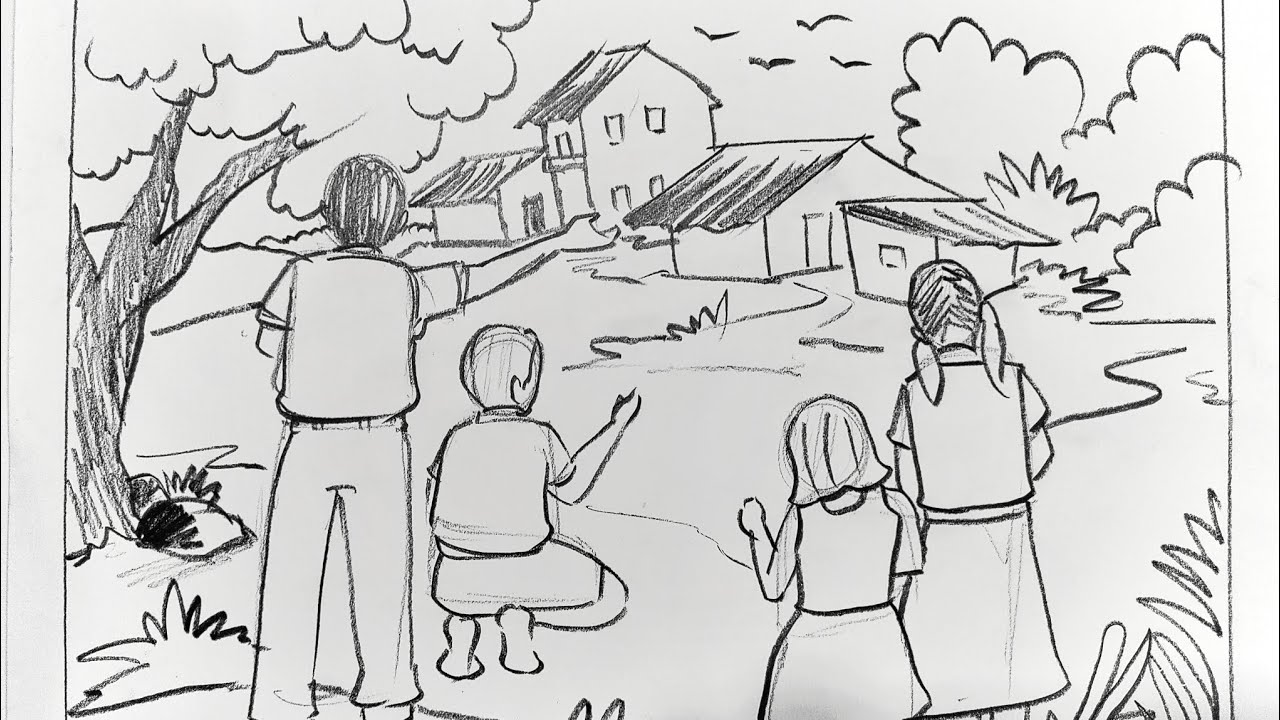 Rapid Memory Drawing Sketch | Rapid Sketching 