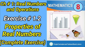 Exercise 1.2 Class 8th Mathematics | Iqra Zahra