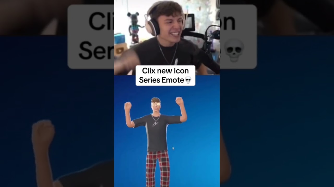 Clix Got An Icon Emote! 