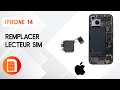 Lecteur carte SIM iPhone 14