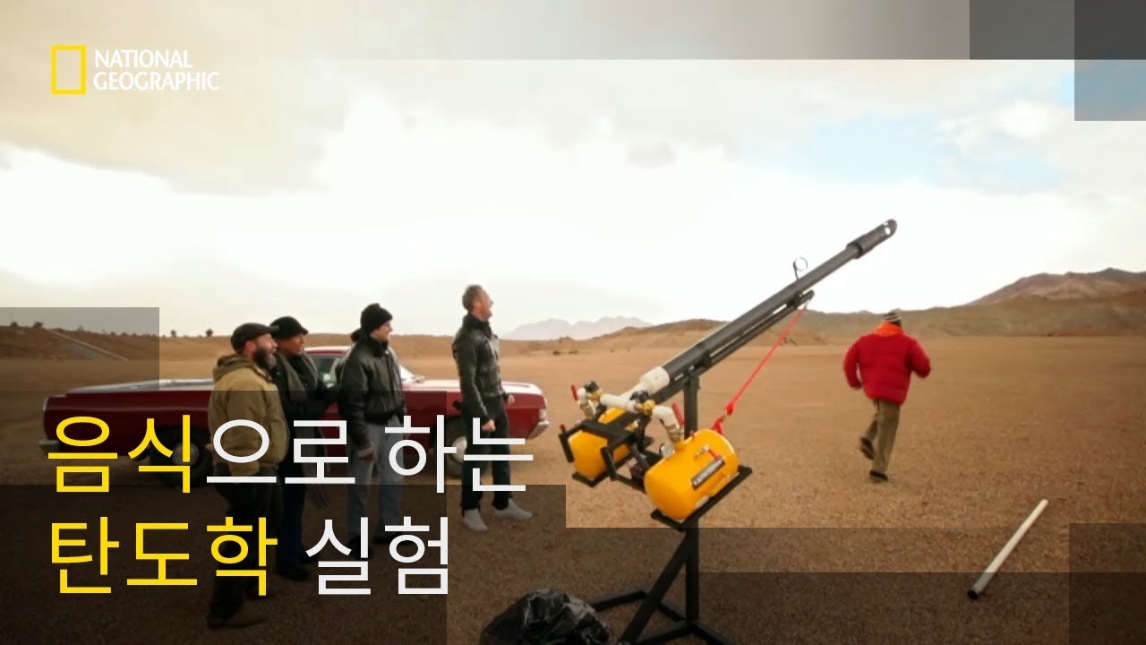 음식으로 하는 탄도학 실험