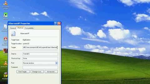 How to Hibernate Windows xp