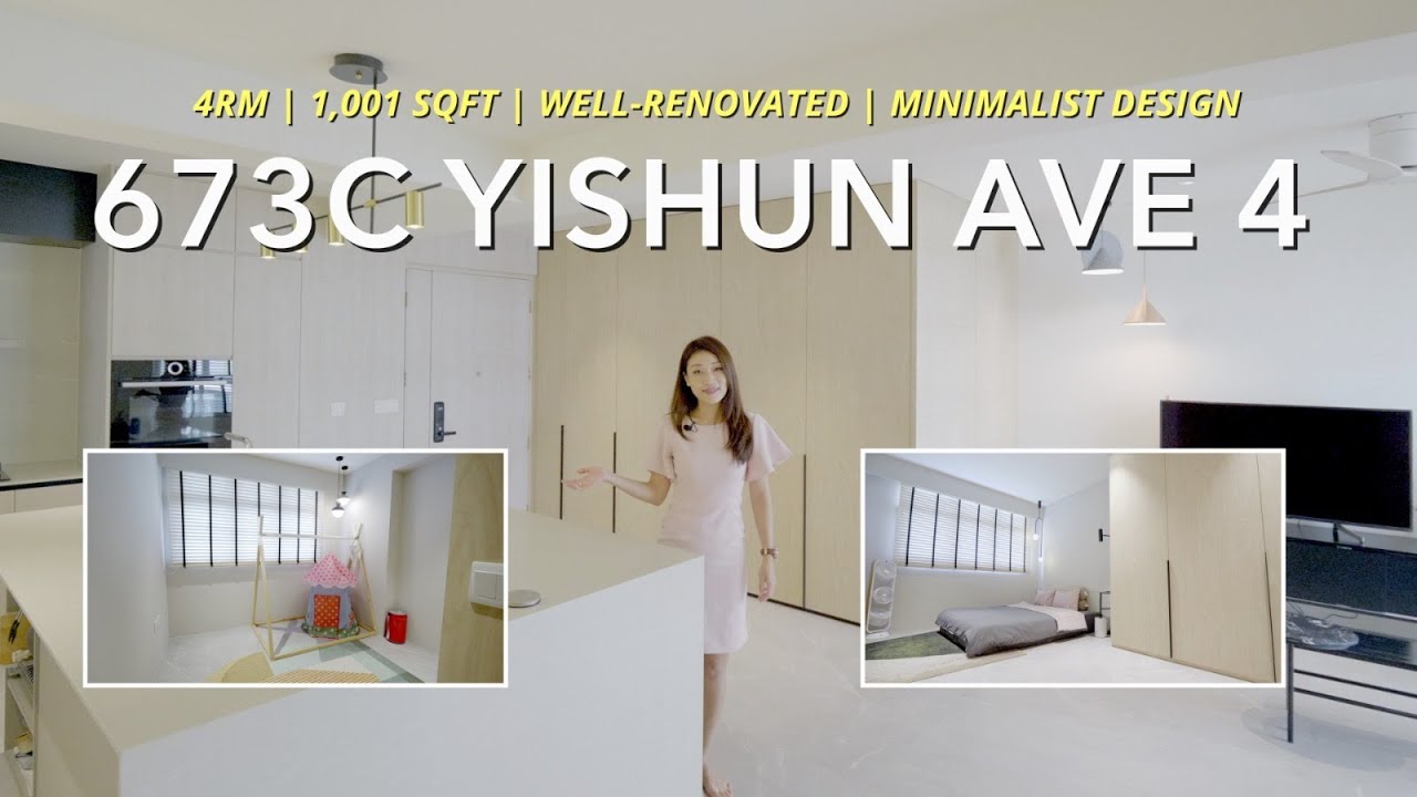 673C Fern Grove | Yishun | Well Renovated | Newly MOP 4 Room HDB Unit | Home Tour [SOLD]