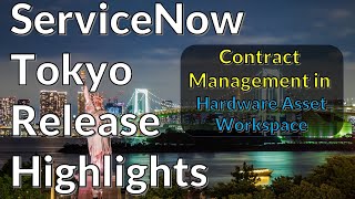 Contract Management View in Hardware Asset Workspace