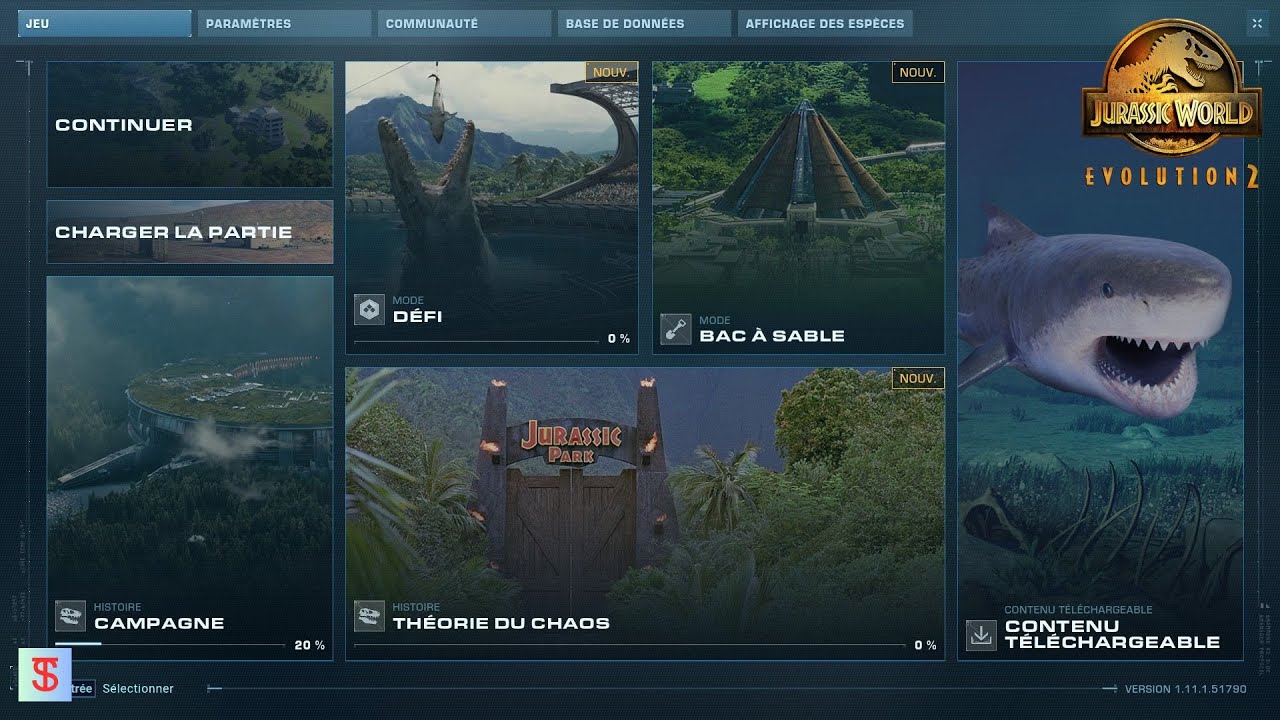 JURASSIC WORLD EVOLUTION 2 #1 je COMMENCE mon park à dinosaure ...
