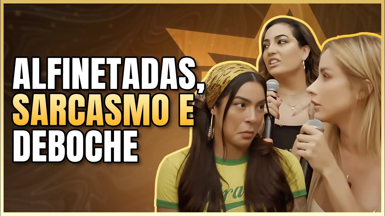 SHOW DE ALFINETADAS ENTRE LUANA, BABI E CAMILA | LINK PODCAST
