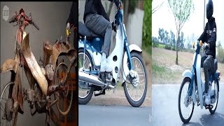 How To Broken 50 Years Old 1970s HONDA Ruined MotorCycle  Full Restoration